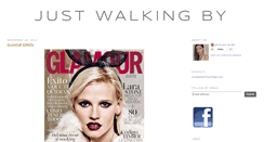 Desktop Screenshot of justwalkingby.com